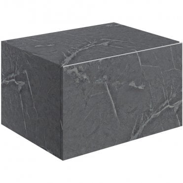 Adder 600mm Wall Hung Storage Drawer - Grey Marble