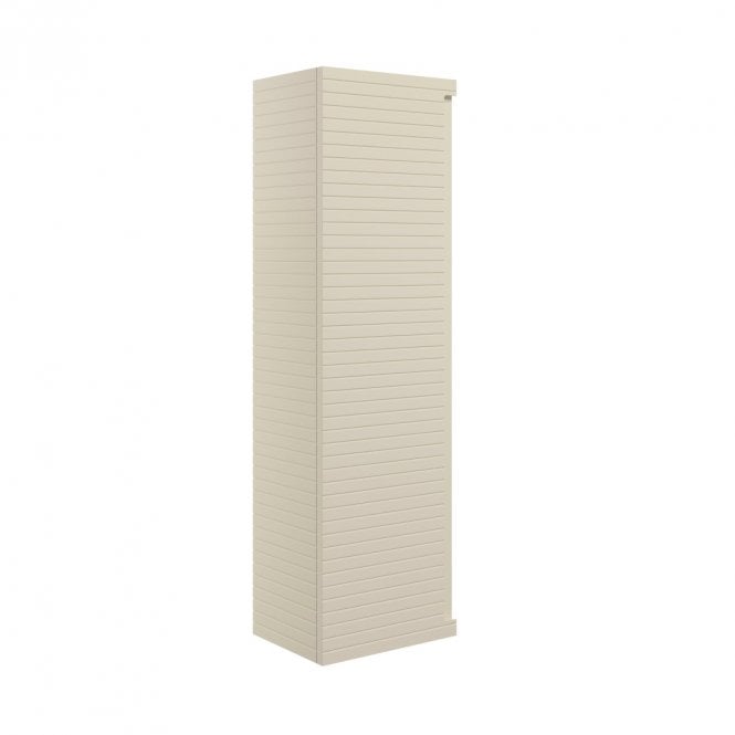 Dove Bathrooms Aire 350mm Wall Hung 1 Door Tall Unit - Matt Cotton