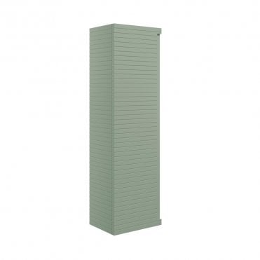 Aire 350mm Wall Hung 1 Door Tall Unit - Matt Willow Green