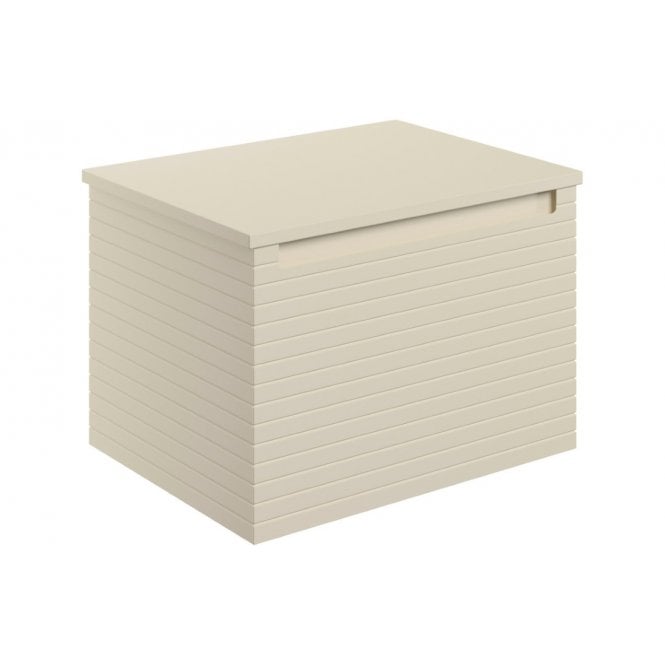 Dove Bathrooms Aire 610mm Wall Hung 1 Drawer Unit & Worktop - Matt Cotton