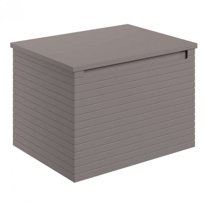 Dove Bathrooms Aire 610mm Wall Hung 1 Drawer Unit & Worktop - Matt Taupe