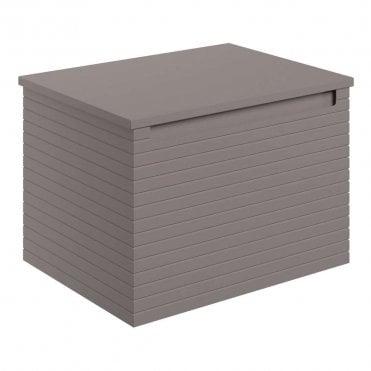 Aire 610mm Wall Hung 1 Drawer Unit & Worktop - Matt Taupe