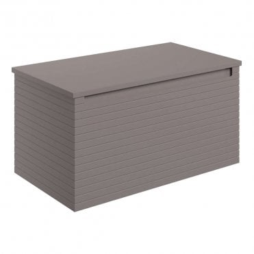 Aire 810mm Wall Hung 1 Drawer Unit & Worktop - Matt Taupe