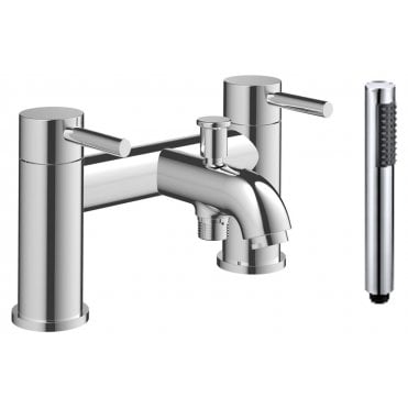 Anna Bath/Shower Mixer Tap & Bracket - Chrome