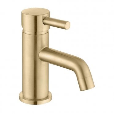 Anna Cloakroom Basin Mixer & Waste - Brushed Brass