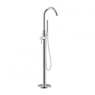 Anna Floor Standing Bath/Shower Mixer - Chrome