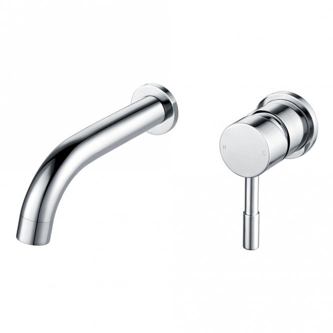 Dove Bathrooms Anna Wall Mounted Basin Mixer Tap - Chrome