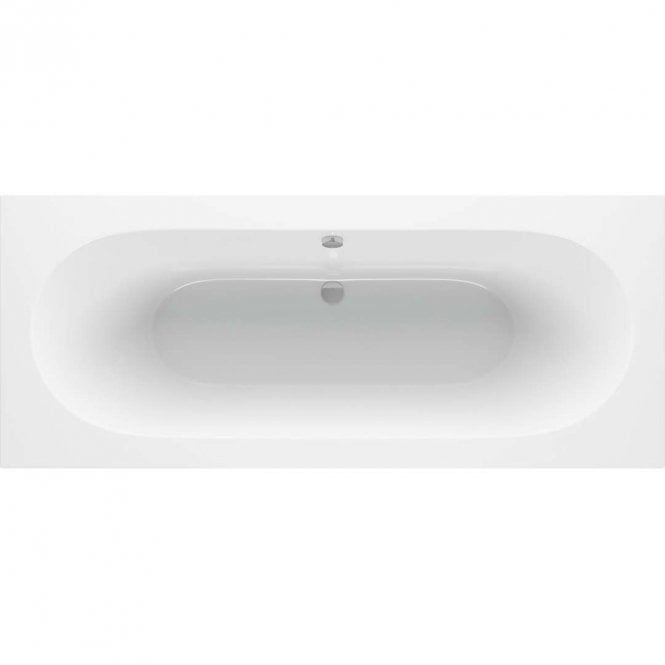 Dove Bathrooms Aqua Round Supercast 1700mm x 700mm 0TH Double Ended Bath with Legs
