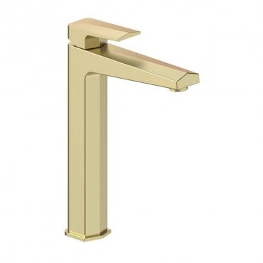 Arlo Tall Basin Mixer - Brushed Brass