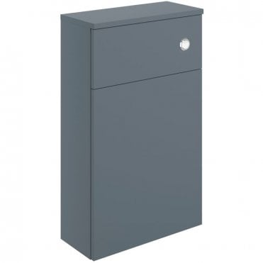 Austin 503mm Floor WC Toilet Unit - Matt Storm Blue