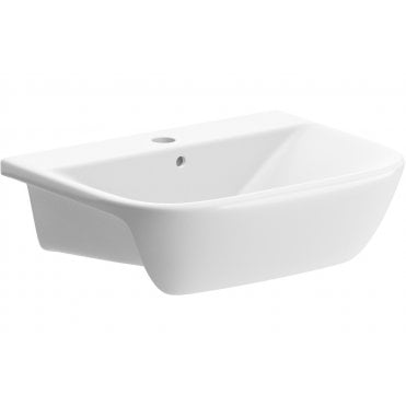 Austin 520x400mm 1TH Semi Recessed Basin