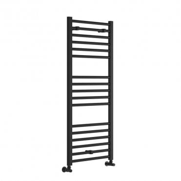 Azura 1200mm x 600mm Anthracite Straight Heated Ladder Rail