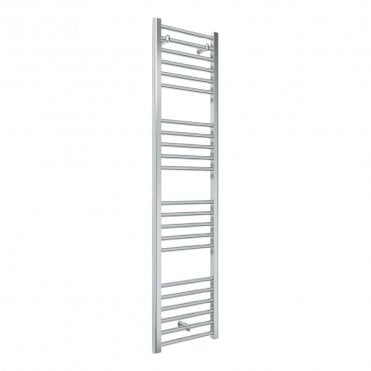 Azura 1600mm x 400mm Chrome Straight Heated Ladder Rail