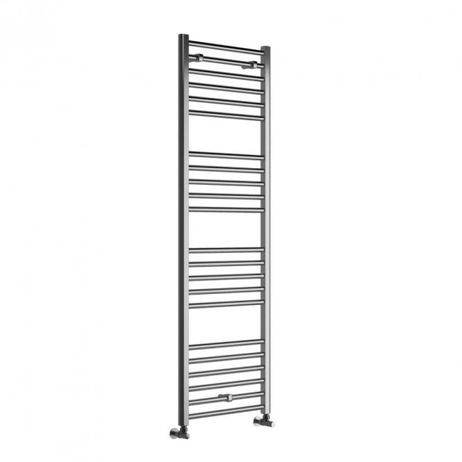 Dove Bathrooms Azura 1600mm x 500mm Chrome Straight Heated Ladder Rail