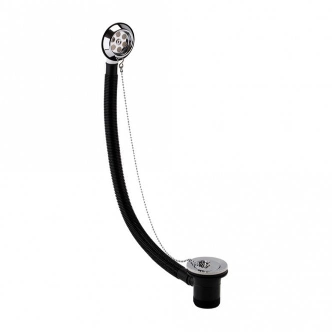 Dove Bathrooms Bath Waste & Tidy Chain Plug - Chrome