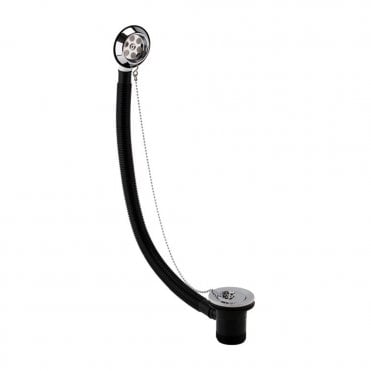 Bath Waste & Tidy Chain Plug - Chrome