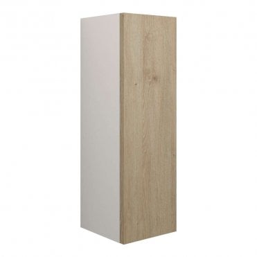 Blake 200mm Slim Base Unit - Havana Oak (Grey Cabinet)