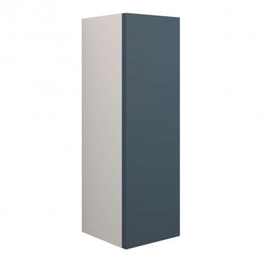 Blake 200mm Slim Base Unit - Matt Arley Blue (Grey Cabinet)