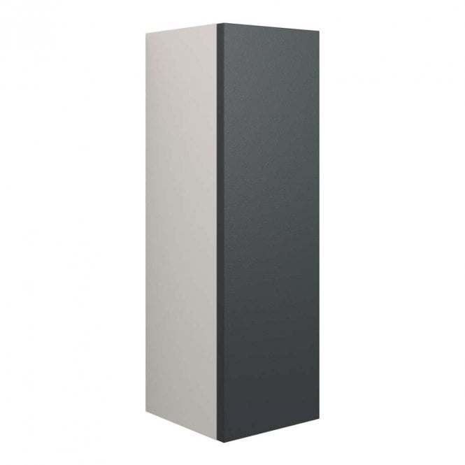Dove Bathrooms Blake 200mm Slim Base Unit - Matt Graphite Grey (Grey Cabinet)