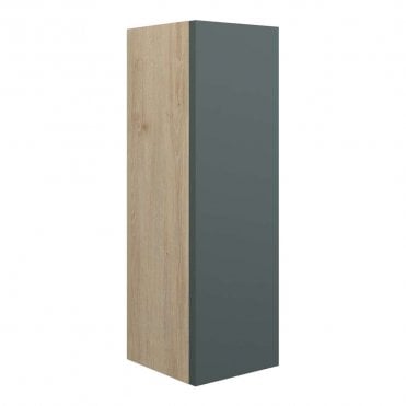 Blake 200mm Slim Base Unit - Matt Green (Oak Cabinet)