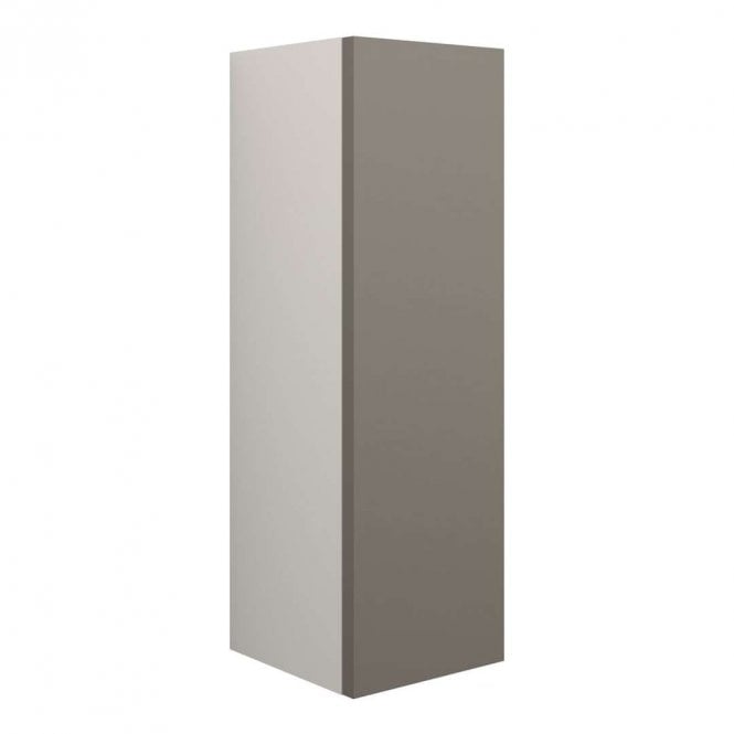 Dove Bathrooms Blake 200mm Slim Base Unit - Matt Stone (Grey Cabinet)
