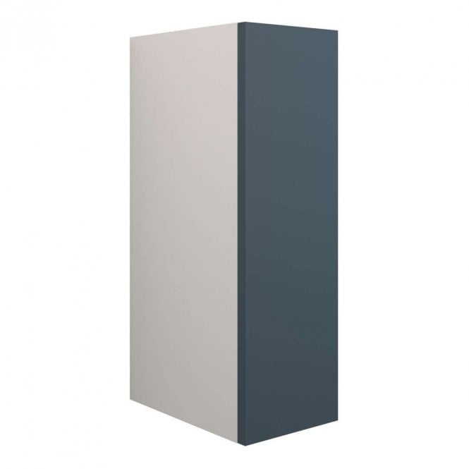 Dove Bathrooms Blake 200mm Standard Toilet Roll Unit - Matt Arley Blue (Grey Cabinet)