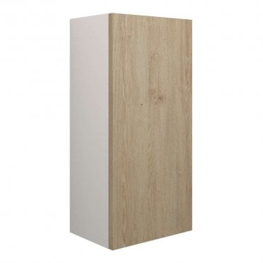 Blake 300mm Slim Base Unit - Havana Oak (Grey Cabinet)