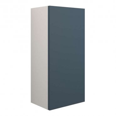 Blake 300mm Slim Base Unit - Matt Arley Blue (Grey Cabinet)