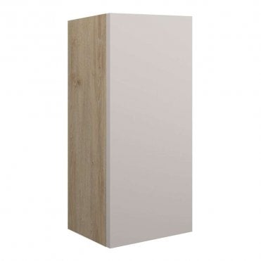 Blake 300mm Slim Base Unit - Matt Dove Grey (Oak Cabinet)