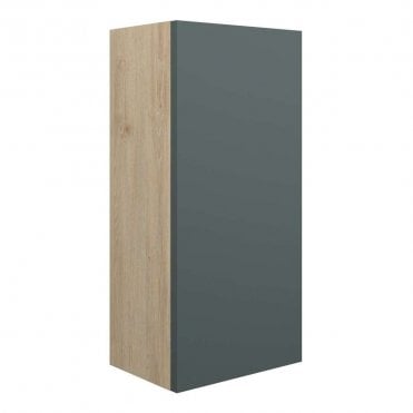 Blake 300mm Slim Base Unit - Matt Green (Oak Cabinet)