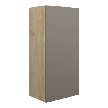 Blake 300mm Slim Base Unit - Matt Stone (Oak Cabinet)