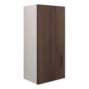 Blake 300mm Slim Base Unit - Warm Walnut (Grey Cabinet)