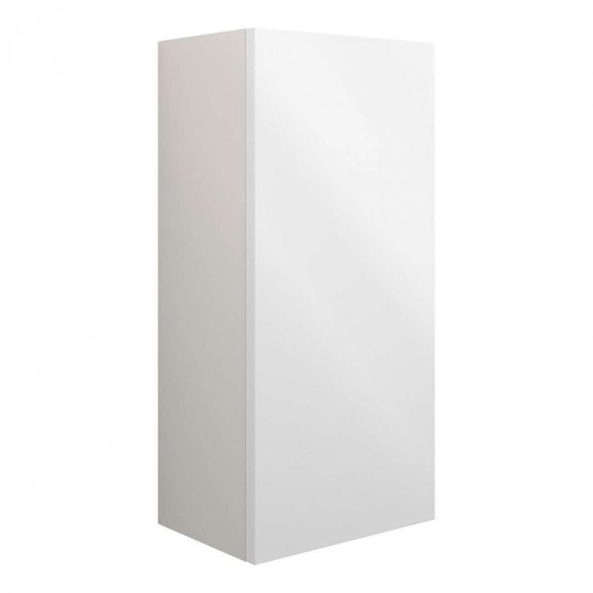 Dove Bathrooms Blake 300mm Slim Base Unit - White Gloss (Grey Cabinet)