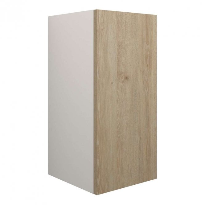 Dove Bathrooms Blake 300mm Standard Base Unit - Havana Oak (Grey Cabinet)