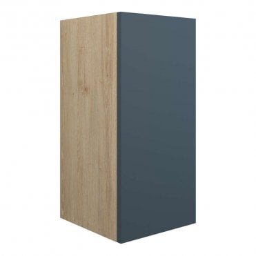 Blake 300mm Standard Base Unit - Matt Arley Blue (Oak Cabinet)