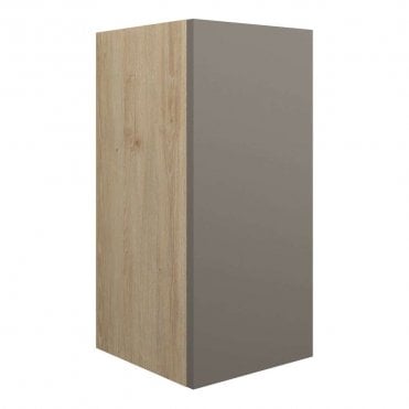 Blake 300mm Standard Base Unit - Matt Stone (Oak Cabinet)