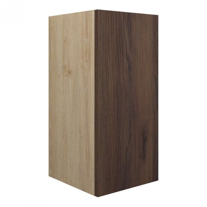 Dove Bathrooms Blake 300mm Standard Base Unit - Warm Walnut (Oak Cabinet)
