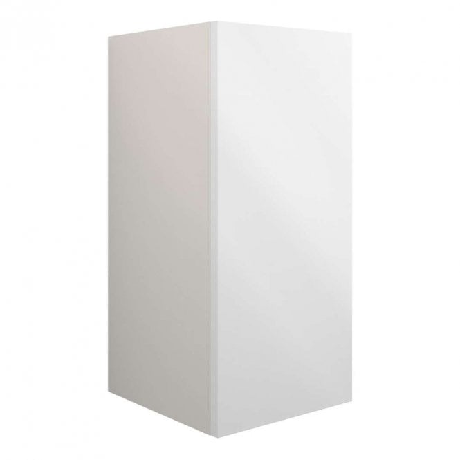 Dove Bathrooms Blake 300mm Standard Base Unit - White Gloss (Grey Cabinet)