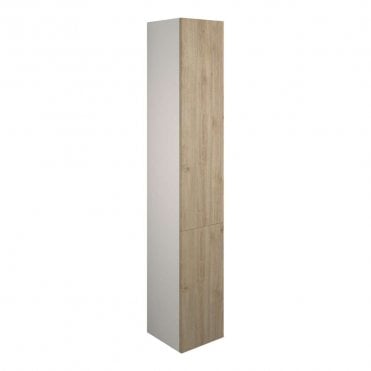 Blake 300mm Tall Unit - Havana Oak (Grey Cabinet)