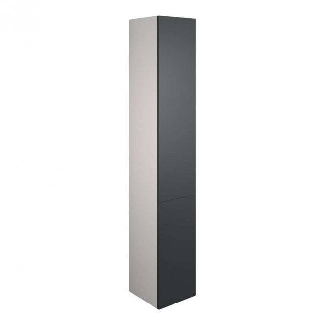 Dove Bathrooms Blake 300mm Tall Unit - Matt Graphite Grey (Grey Cabinet)