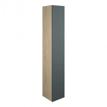 Blake 300mm Tall Unit - Matt Green (Oak Cabinet)