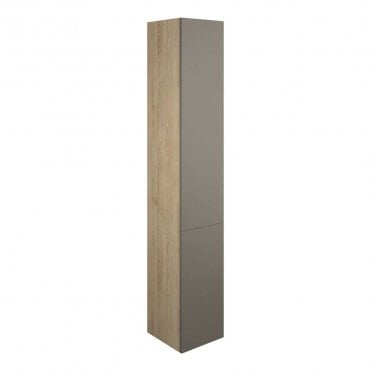 Blake 300mm Tall Unit - Matt Stone (Oak Cabinet)