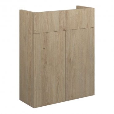 Blake 500mm Slim Basin Unit - Havana Oak (Oak Cabinet)