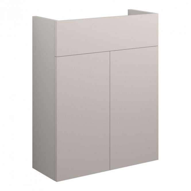 Dove Bathrooms Blake 500mm Slim Basin Unit - Matt Dove Grey (Grey Cabinet)
