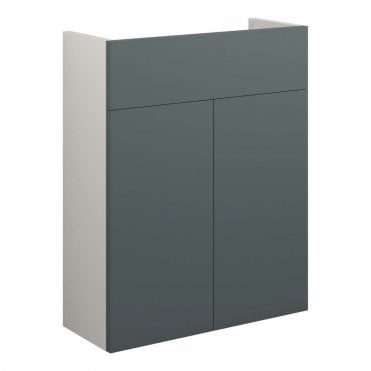 Blake 500mm Slim Basin Unit - Matt Green (Grey Cabinet)