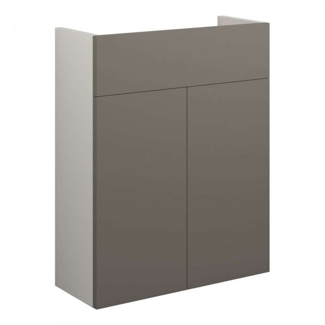 Dove Bathrooms Blake 500mm Slim Basin Unit - Matt Stone (Grey Cabinet)