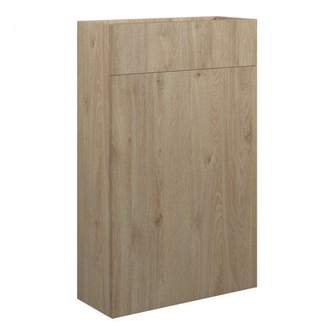 Dove Bathrooms Blake 500mm Slim WC Unit - Havana Oak (Oak Cabinet)