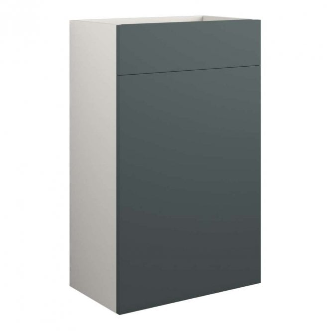Dove Bathrooms Blake 500mm Standard WC Unit - Matt Green (Grey Cabinet)