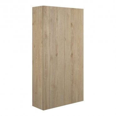 Blake 600mm Slim 2 Door Wall Unit - Havana Oak (Oak Cabinet)