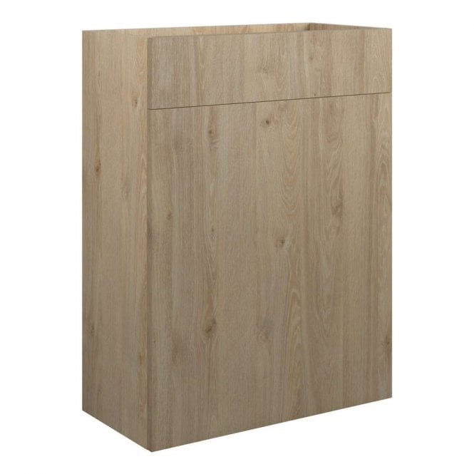 Dove Bathrooms Blake 600mm Standard WC Unit - Havana Oak (Oak Cabinet)